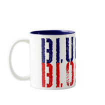 blue blooded democrat. coffee mugs