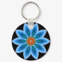 Blue Blossom keychains by dndartstudio Blue Blossom keychains