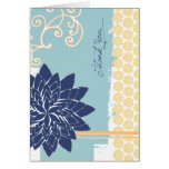 {Blue Blossom} Thank You Card