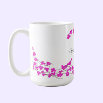 Blue Blossoms - Special Mum mugs