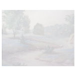 Blue Blue flowers in field flowers Custom Letterhead