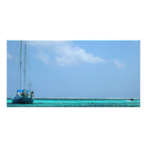 blue boat photo cards by roseroserose blue boat photo cards