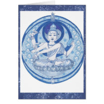 Blue Bodhisattva Brew cards by redqueenself Blue Bodhisattva Brew cards