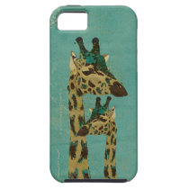 Blue Boho Giraffes iPhone Case casemate cases
