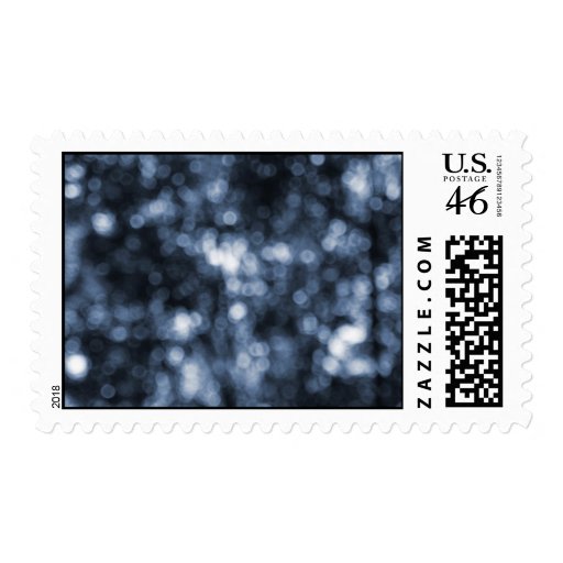 Blue Bokeh – Medium stamp