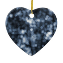 Blue Bokeh ornaments