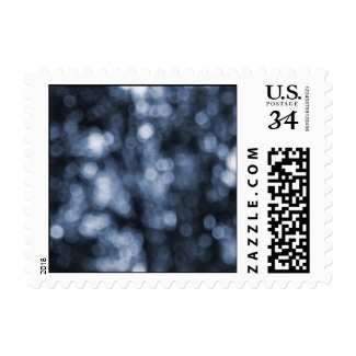 Blue Bokeh – Small stamp