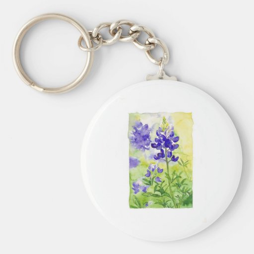 Blue Bonnets Keychain