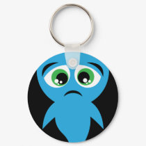 Blue Boo keychains by nyxxie Blue Boo keychains