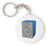 Blue BOOMBOX Keychain