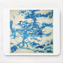 Blue Bottle Huddle Mousepads