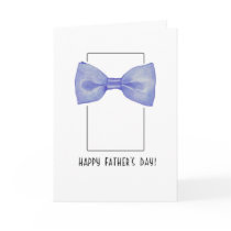 Blue Bow Tie Father's Day cards by floatinglemons Blue Bow Tie Father's Day cards