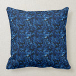 Blue Boxes Pattern Pillow Case