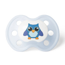 Blue Boy Owl Pacifier pacifiers