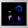 blue_brain_P HEART-GUTS, HOBOART Posters