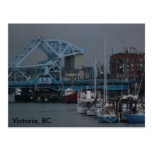 Blue Bridge Victoria, BC Postcard