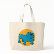 Blue British Bulldog bags