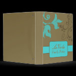 Blue & Brown Binder binders