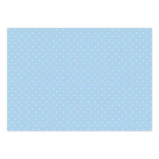 Blue & Brown Polkadot Mommy Card Business Card Templates (back side)