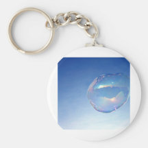 Blue Bubble Keychain