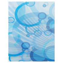 blue bubble waves flyers by dooni_notebooks blue bubble waves flyers