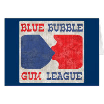 Blue Bubblegum League Cards