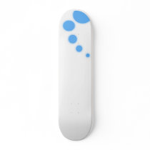 Blue Bubbles - Skateboard