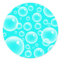 Blue Bubbles Sticker