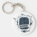 Blue Buddha Art Key Chains