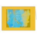 blue buddha cards