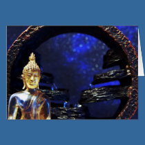 Blue Buddha cards