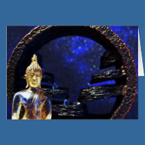 Blue Buddha cards