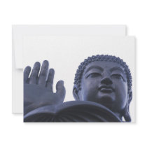 Blue Buddha invitations