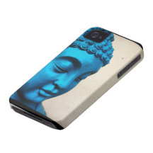 Blue Buddha iPhone 4 Case