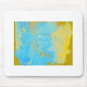 blue buddha mousepads