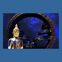 Blue Buddha posters