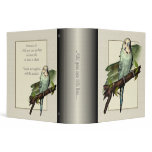 Blue Budgie 2" Avery Binder