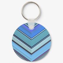 Blue Building keychains by dndartstudio Blue Building keychains