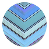 Blue Building stickers by dndartstudio Blue Building stickers