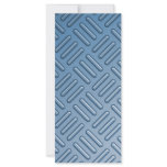 Blue Bumped Metal Textured rack cards