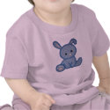Blue Bunny Baby Tee t-shirts