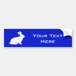 Blue Bunny Bumper Sticker