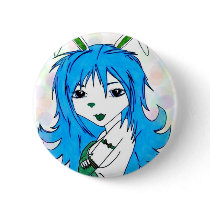 Blue Bunny Girl buttons