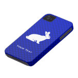 Blue Bunny iPhone 4 Cases