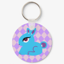 Blue Bunny keychains