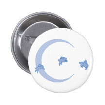 BLUE BUNNY MOON PINS
