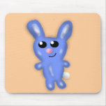 Blue Bunny Mousepad