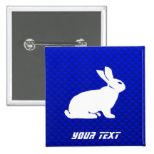 Blue Bunny Pins
