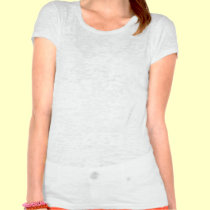 Blue Bunny Rabbit w/ antenna fantasy art shirt