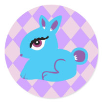 Blue Bunny stickers
